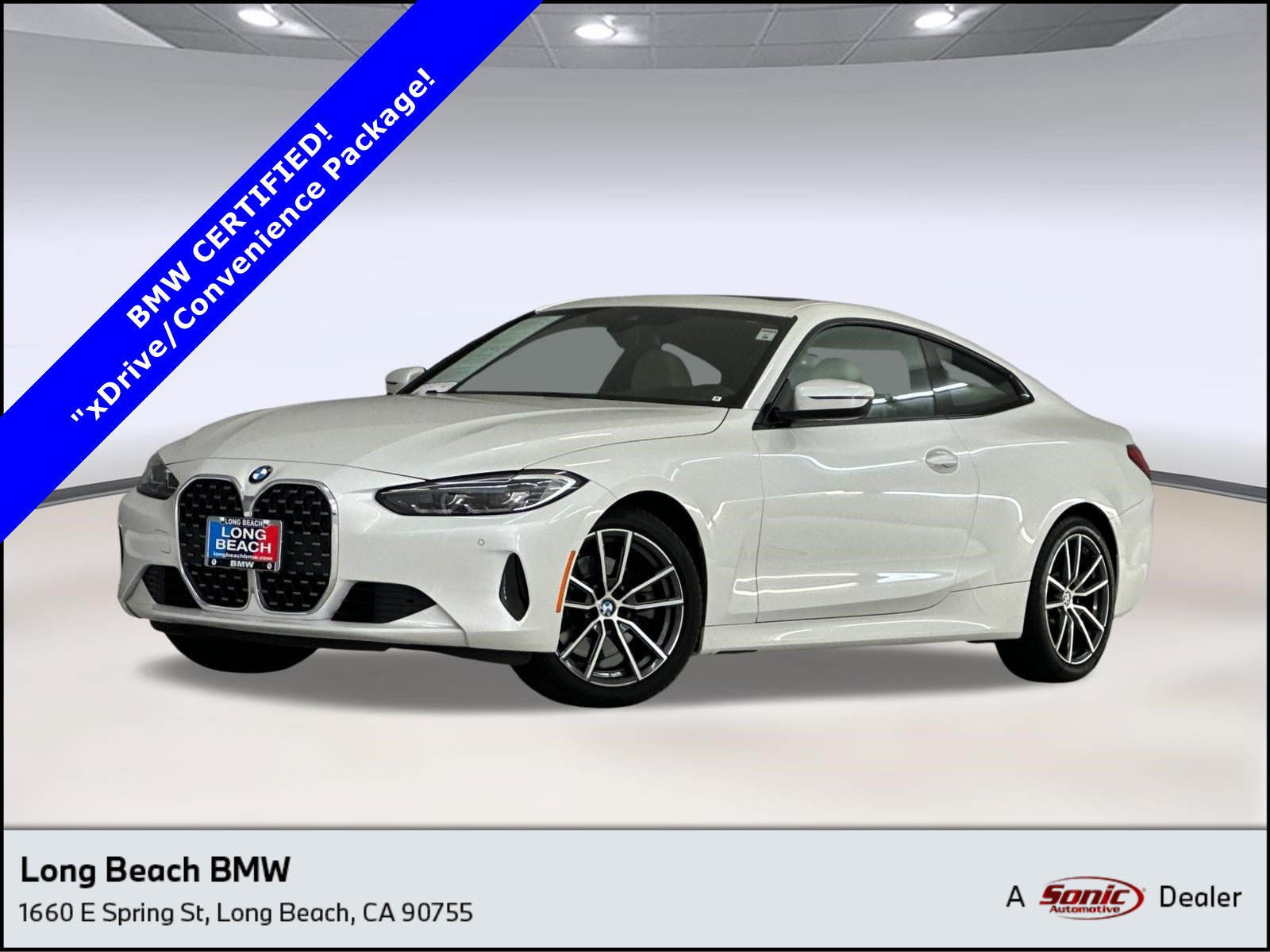 Certified 2022 BMW 430i xDrive Coupe w/ Convenience Package AWD/4WD image 1