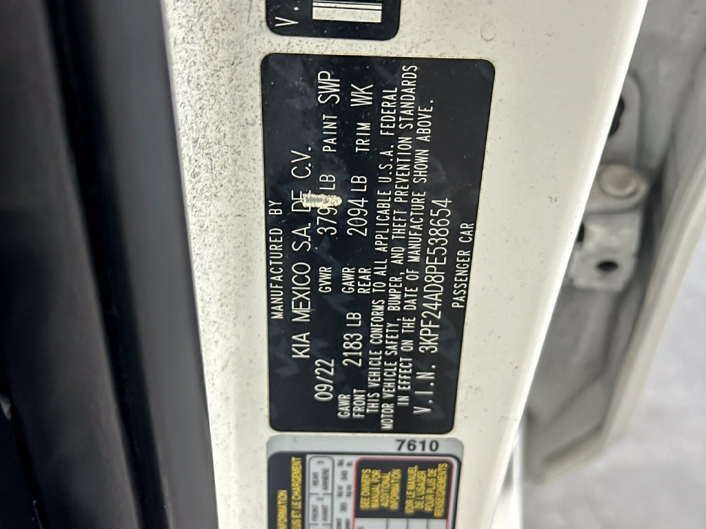 Used 2023 Kia Forte LXS FWD image 25