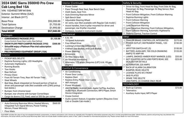 Used 2024 GMC Sierra 3500 Pro w/ Convenience Package image 32