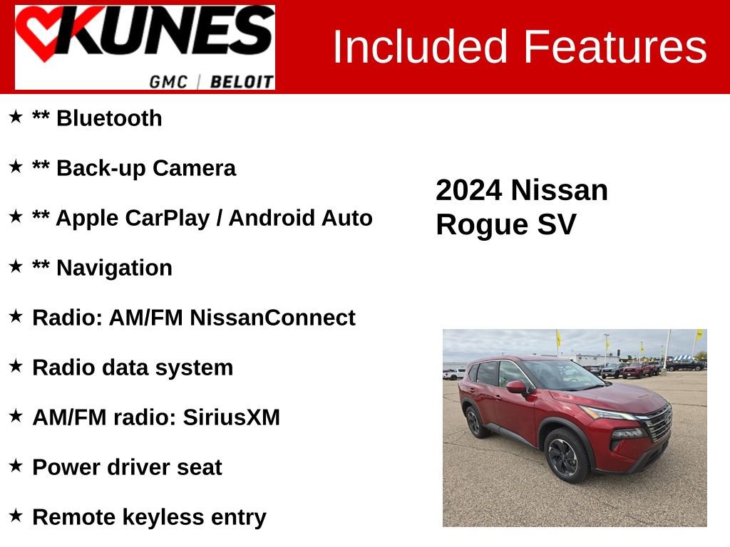 Used 2024 Nissan Rogue SV image 2