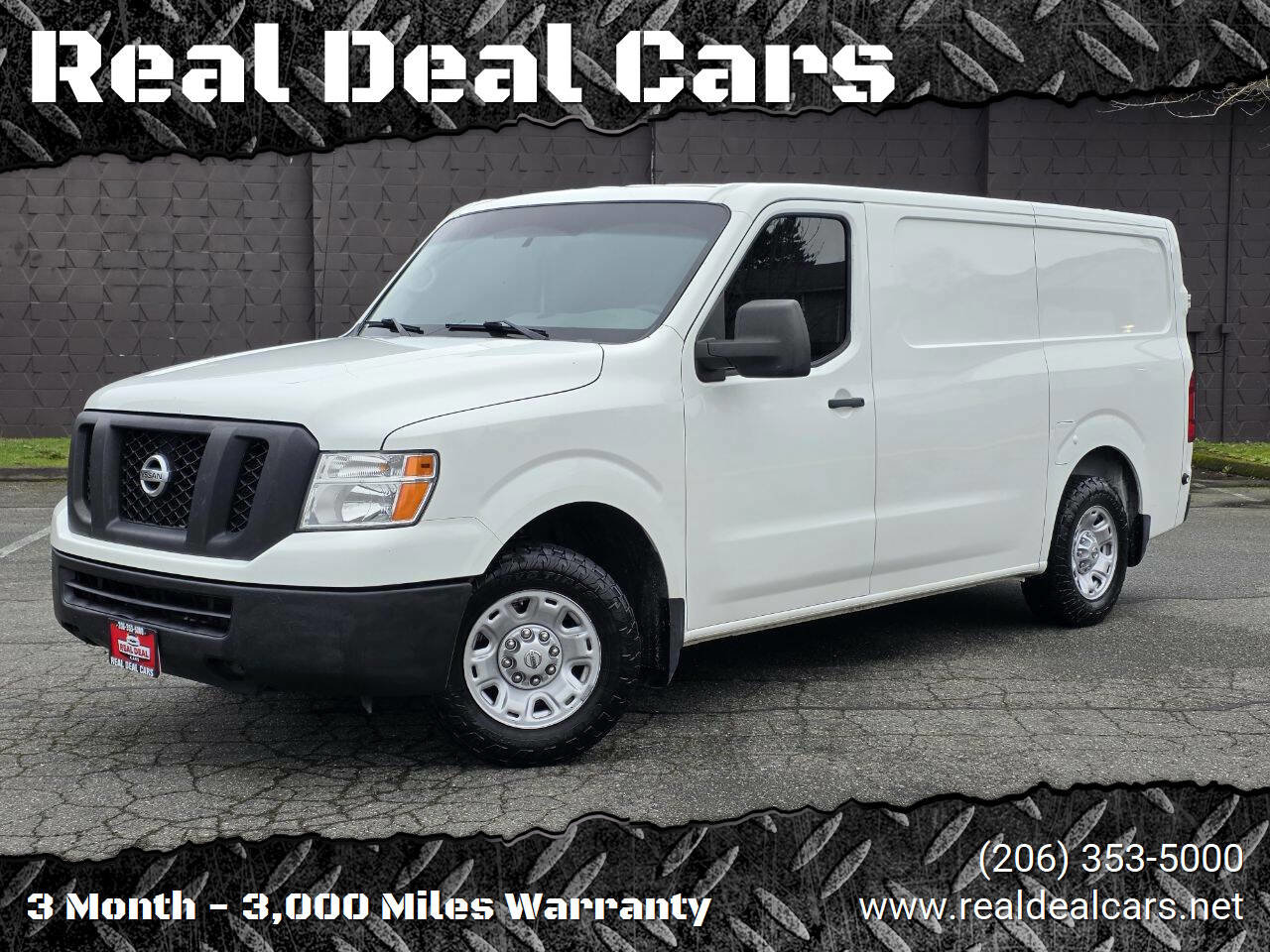 Used 2017 Nissan NV 1500 SV w/ Back Door Glass Package