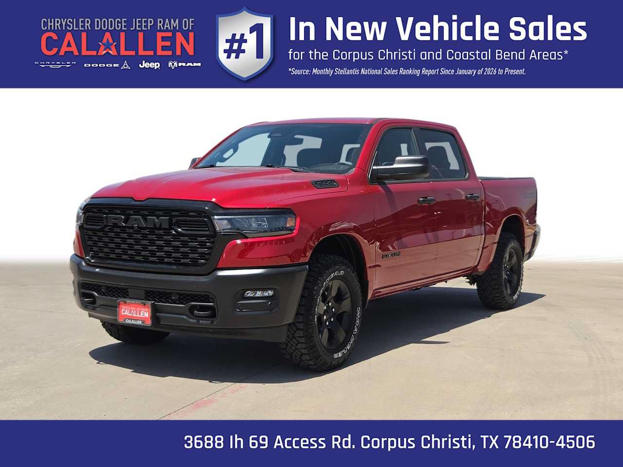 New 2026 RAM 1500 Warlock AWD/4WD image 1