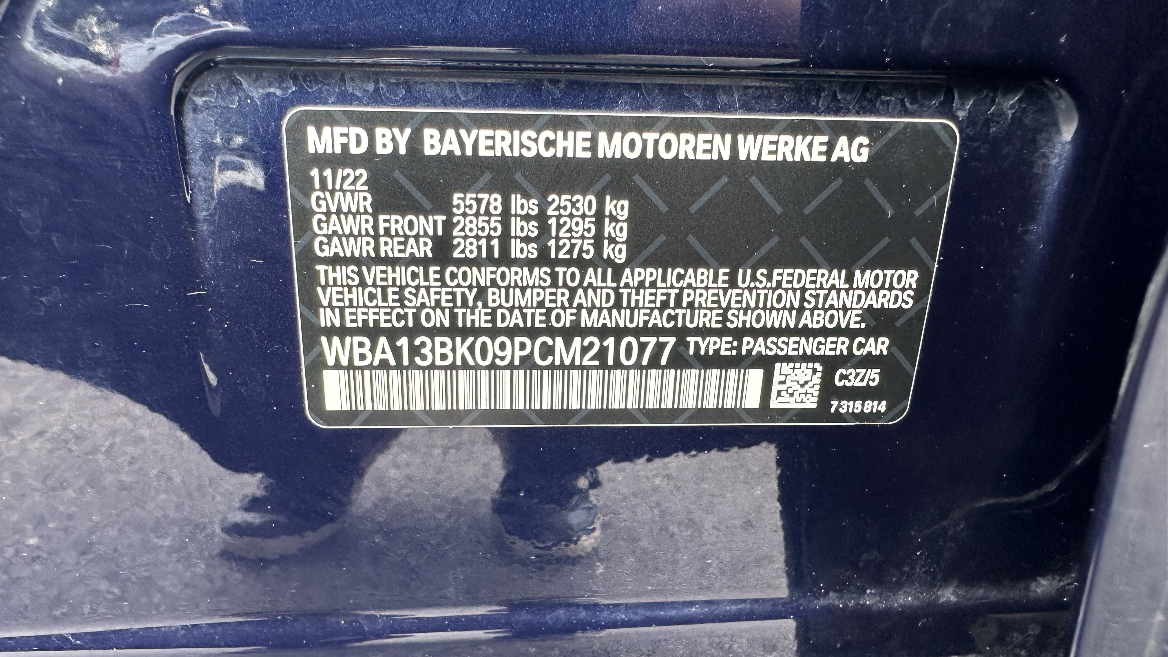 Certified 2023 BMW M550i xDrive w/ Executive Package AWD/4WD image 35