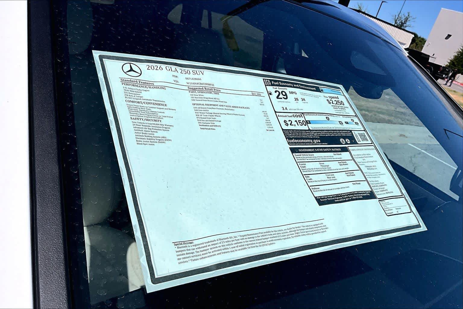 New 2026 Mercedes-Benz GLA 250 image 19