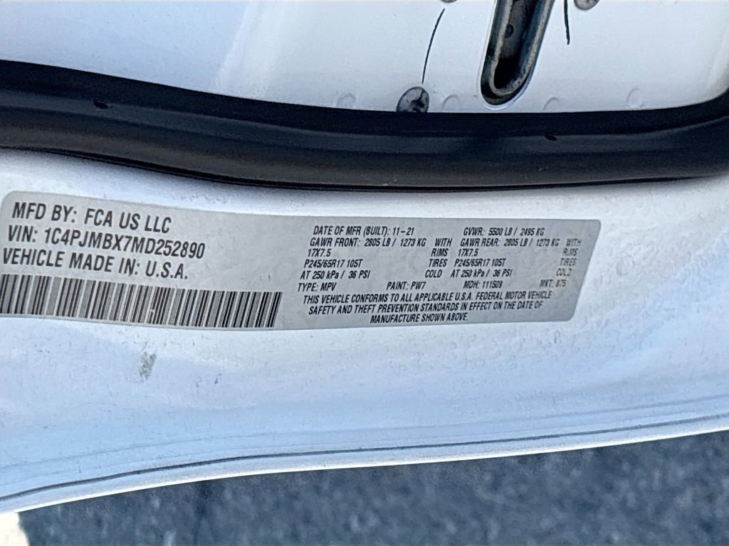 Used 2021 Jeep Cherokee Trailhawk image 30