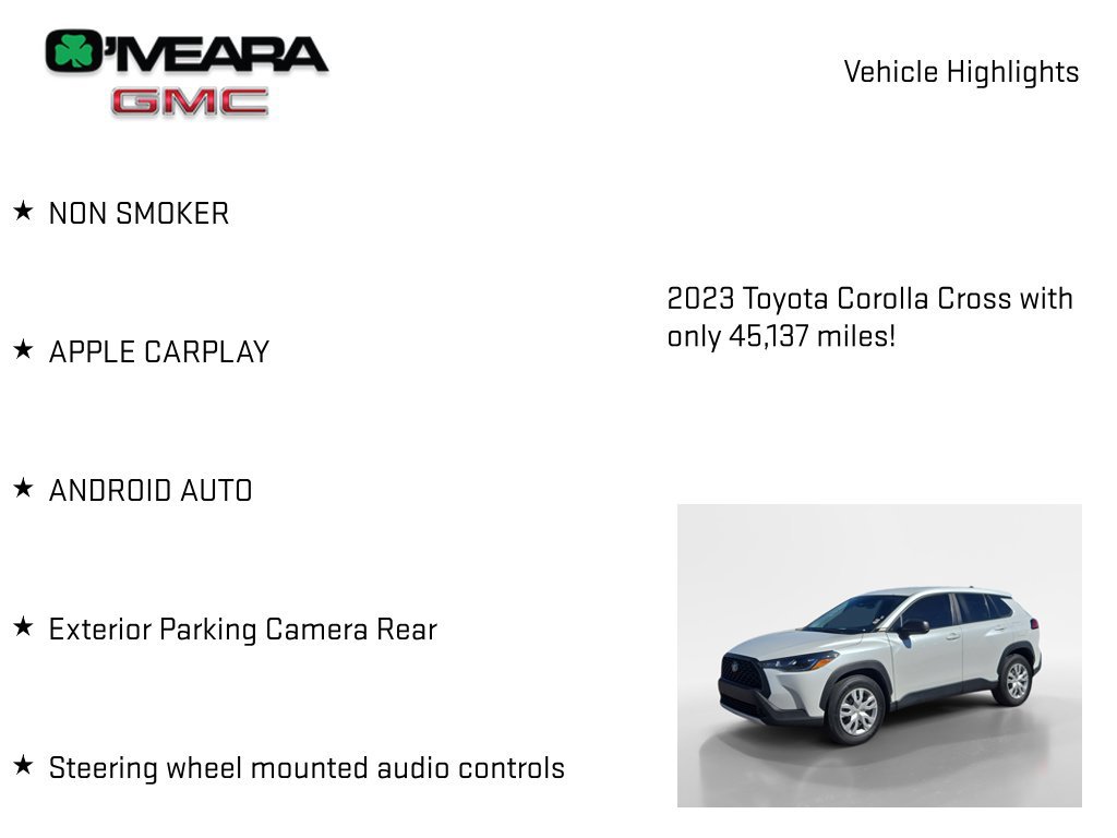 Used 2023 Toyota Corolla Cross L AWD/4WD image 7