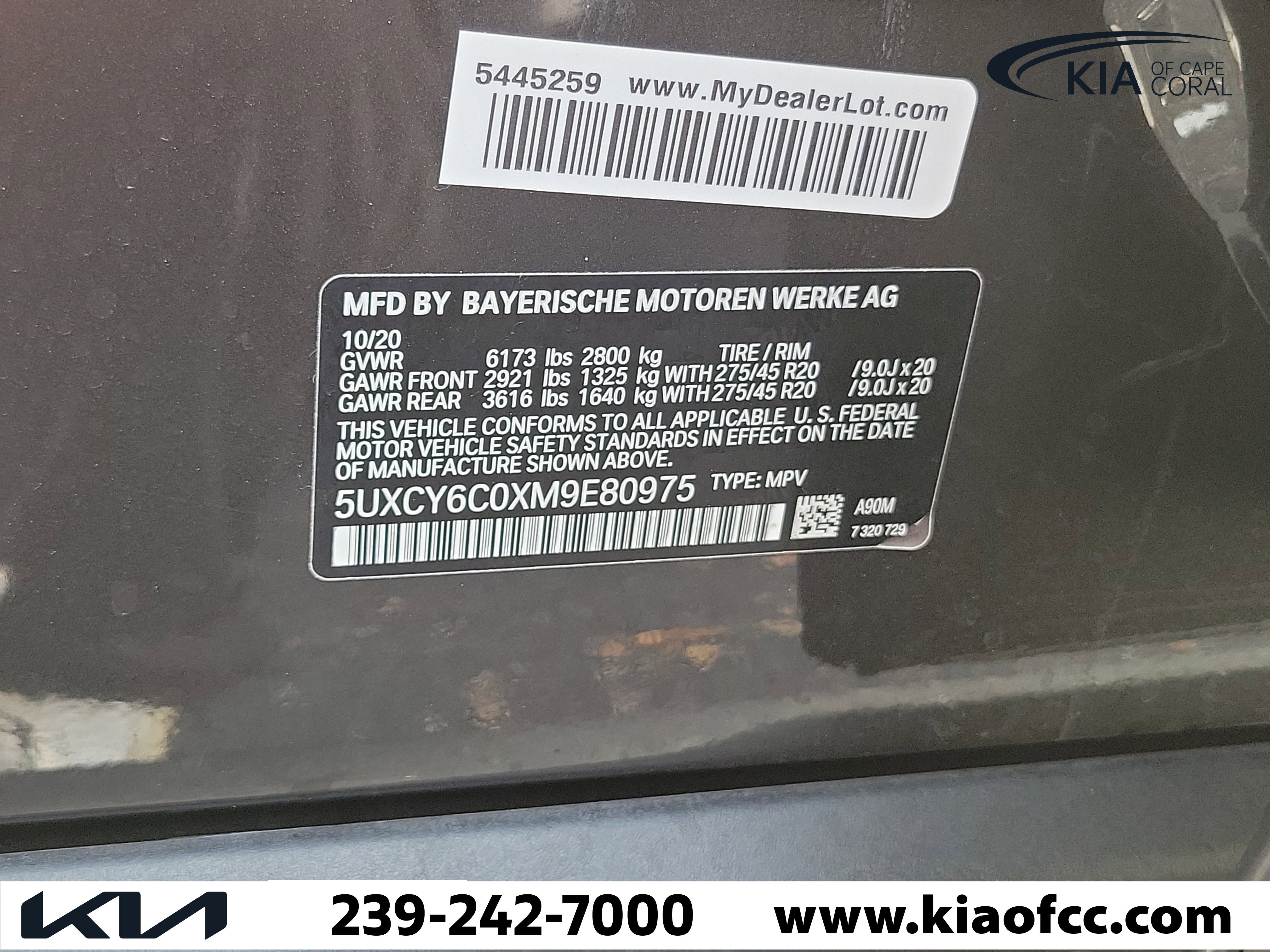 Used 2021 BMW X6 xDrive40i w/ Premium Package image 33