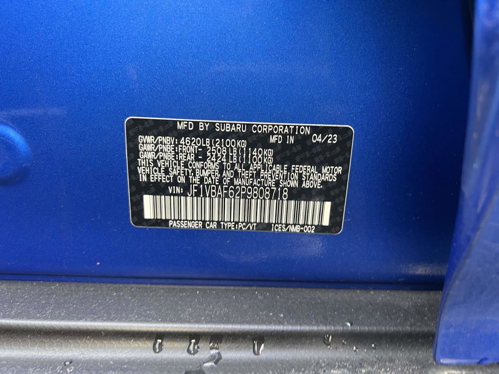 Used 2023 Subaru WRX Premium image 19