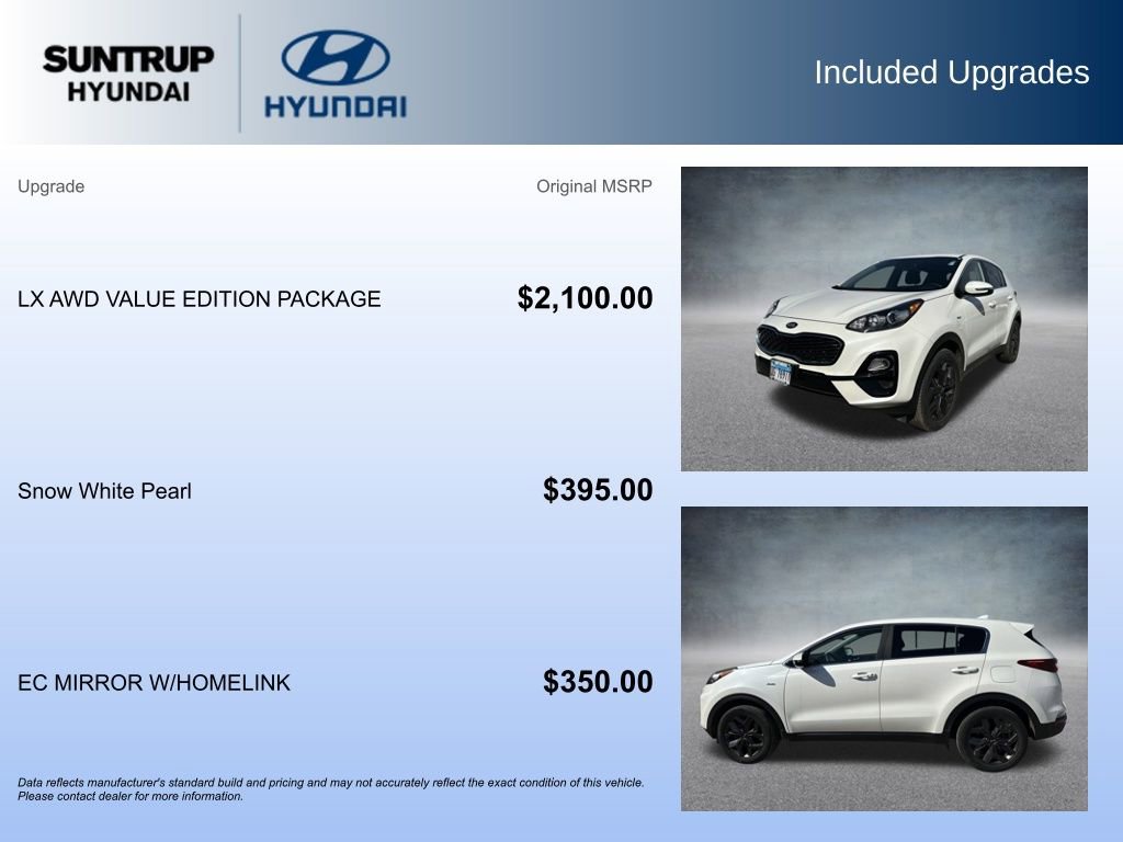 Used 2022 Kia Sportage LX w/ LX AWD Value Edition Package image 2