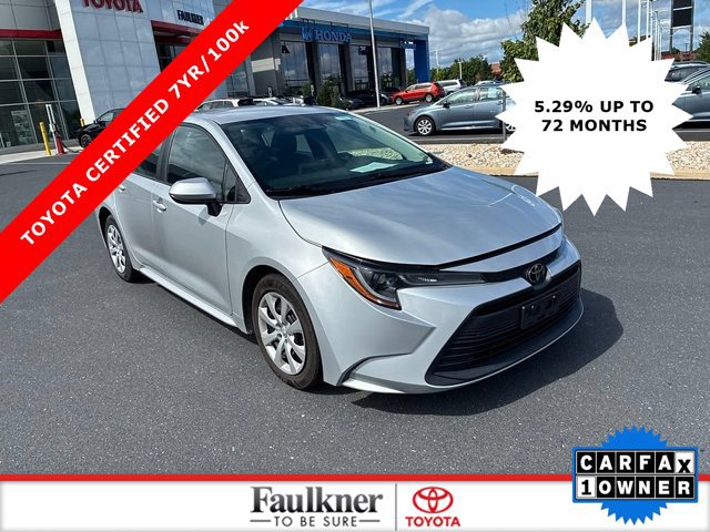 Certified 2024 Toyota Corolla LE FWD image 1