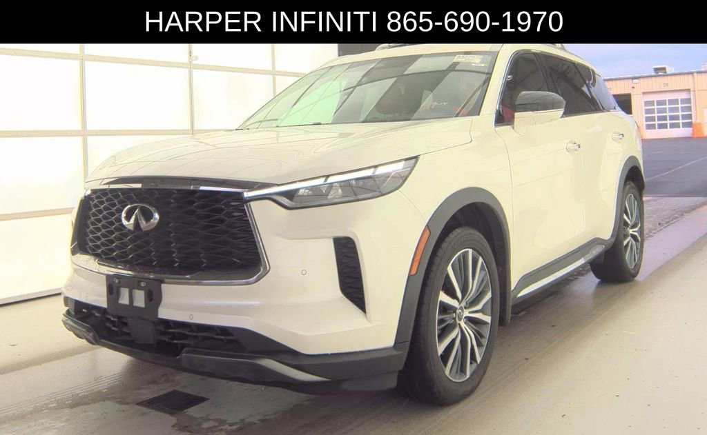 Used 2023 INFINITI QX60 Sensory w/ Cargo Package AWD/4WD image 1