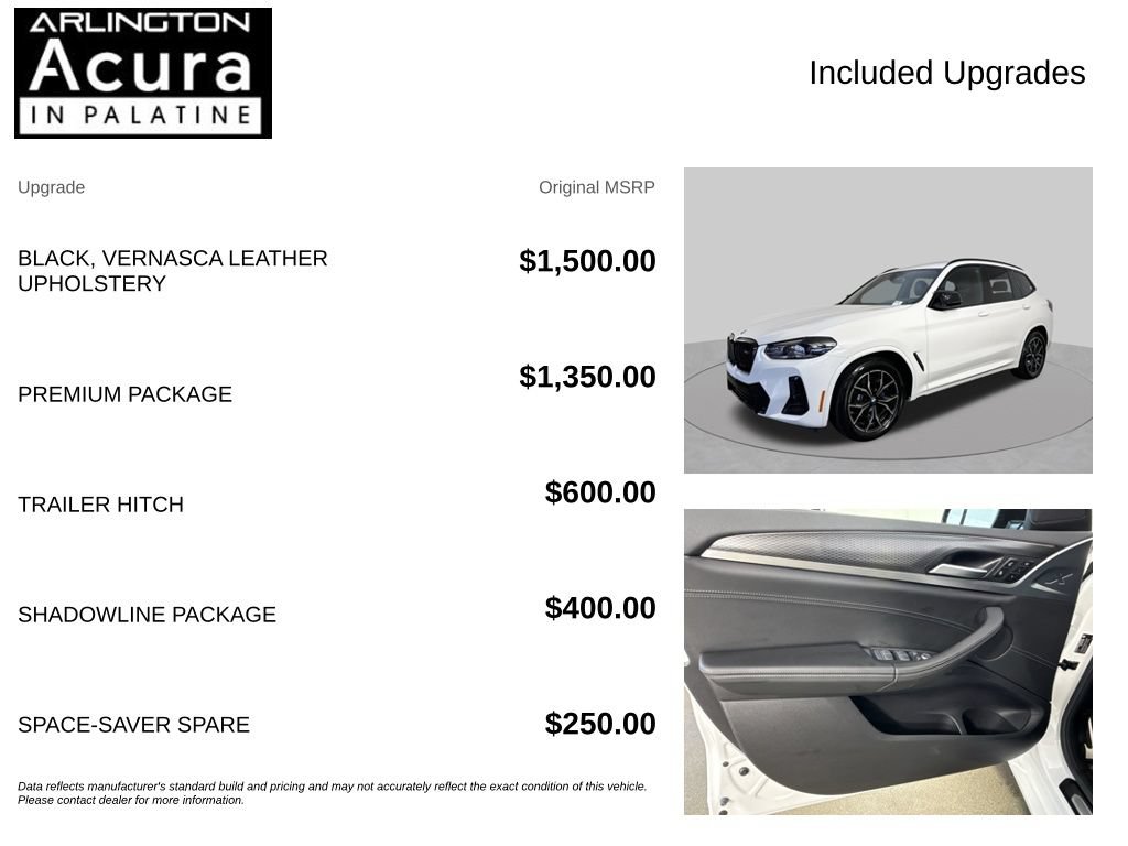 Used 2023 BMW X3 M40i w/ Premium Package AWD/4WD image 4