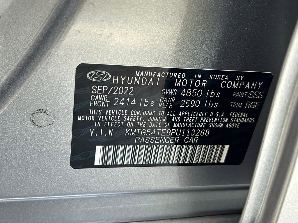 Used 2023 Genesis G70 3.3T w/ Sport Prestige Package image 65