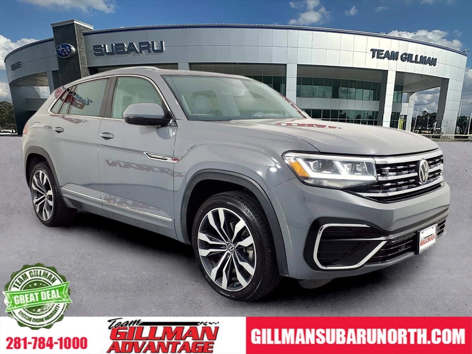 Used 2021 Volkswagen Atlas Cross Sport SEL R-Line w/ Cross Sport MDO Package video 1