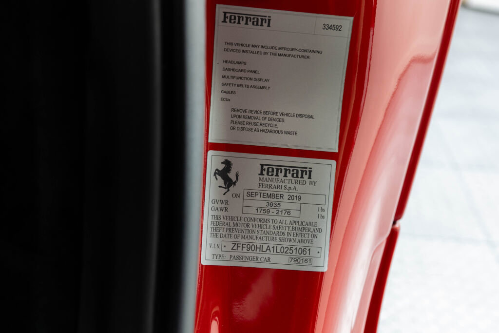 Certified 2020 Ferrari 488 Pista image 81