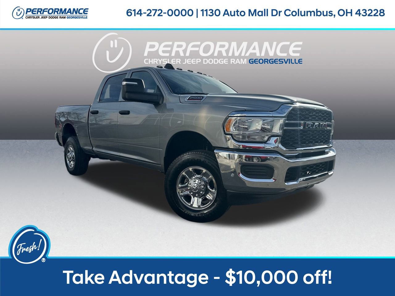 New 2024 RAM 2500 Tradesman w/ Chrome Appearance Group
