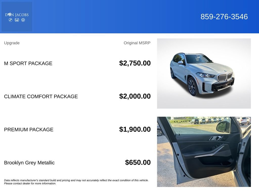 Used 2025 BMW X5 xDrive40i AWD/4WD image 5