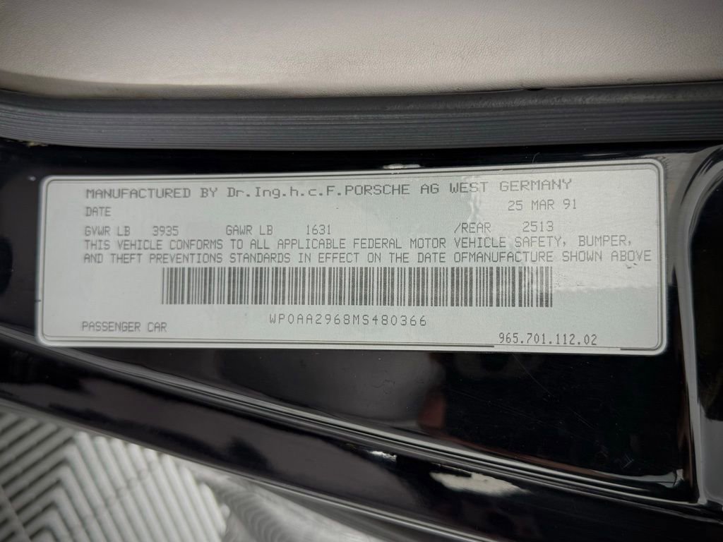 Used 1991 Porsche 911 Turbo image 28