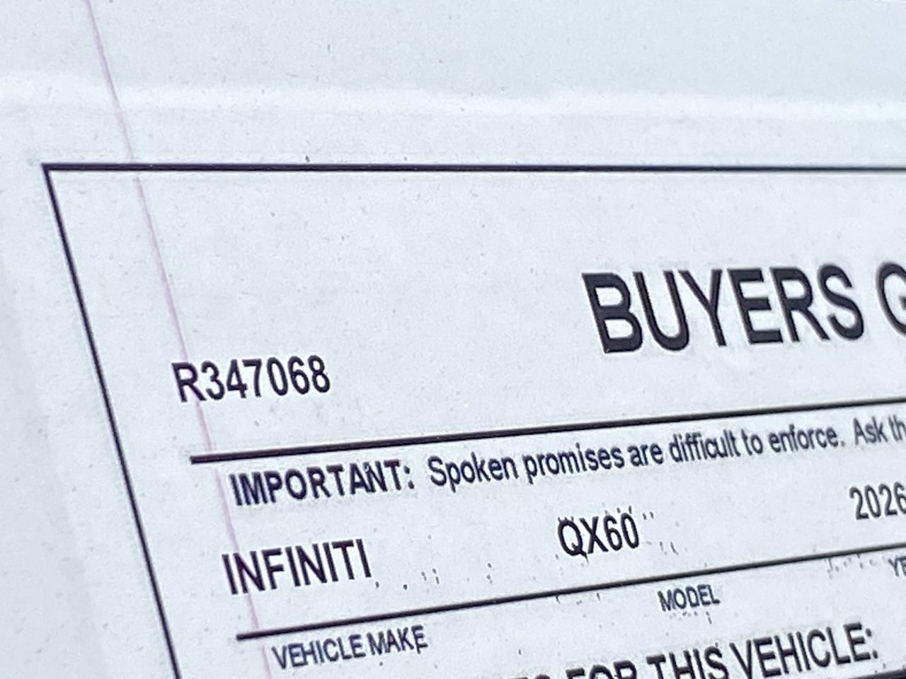 Certified 2026 INFINITI QX60 Pure w/ Cargo Package AWD/4WD image 36