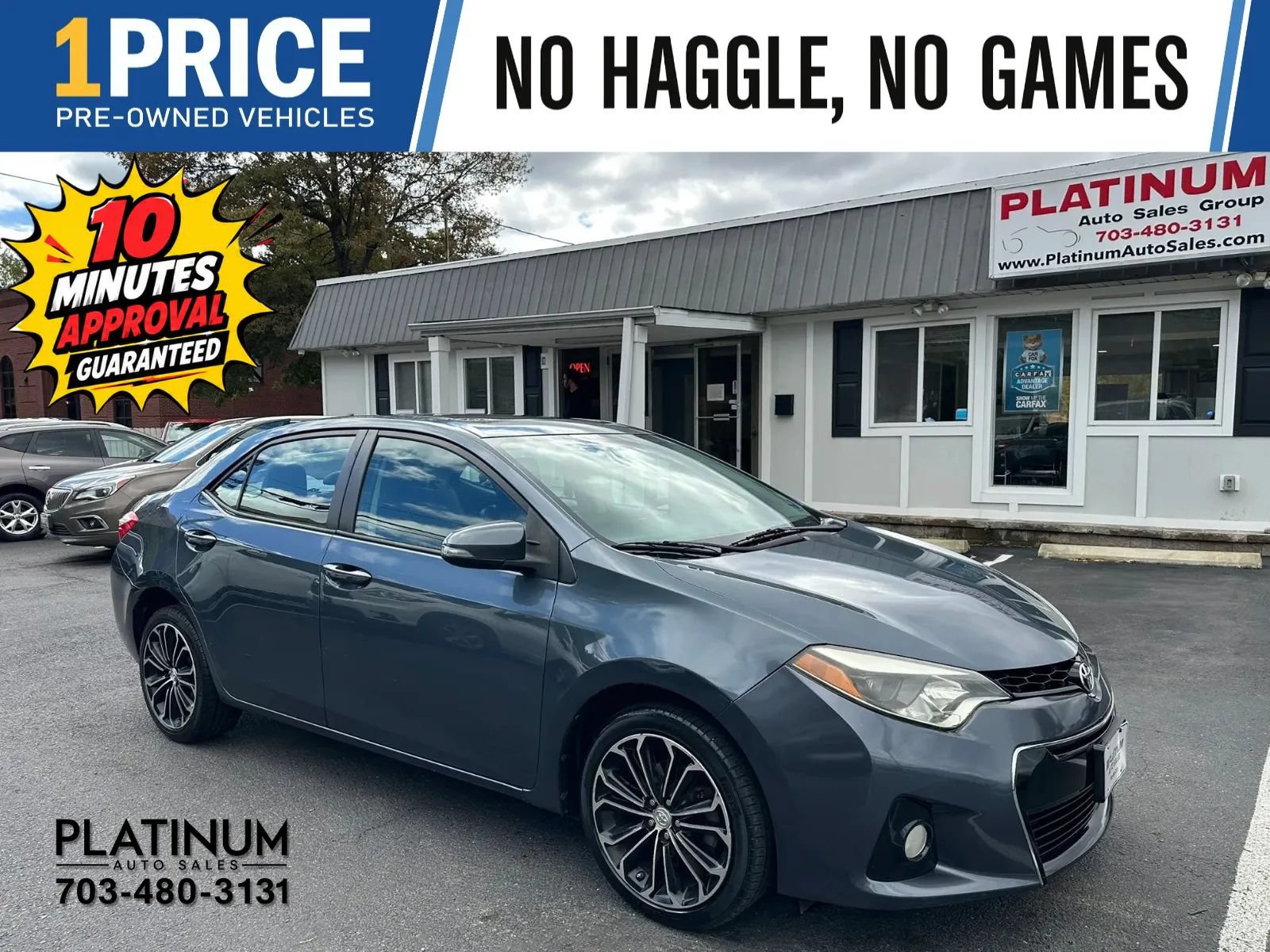 Used 2014 Toyota Corolla S