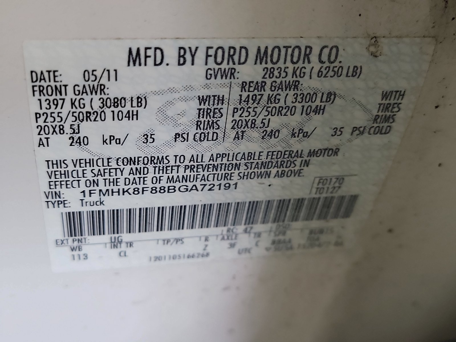Used 2011 Ford Explorer Limited w/ 302A Rapid Spec Order Code AWD/4WD image 33