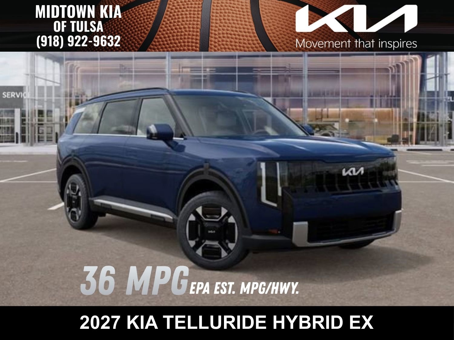 New 2027 Kia Telluride EX