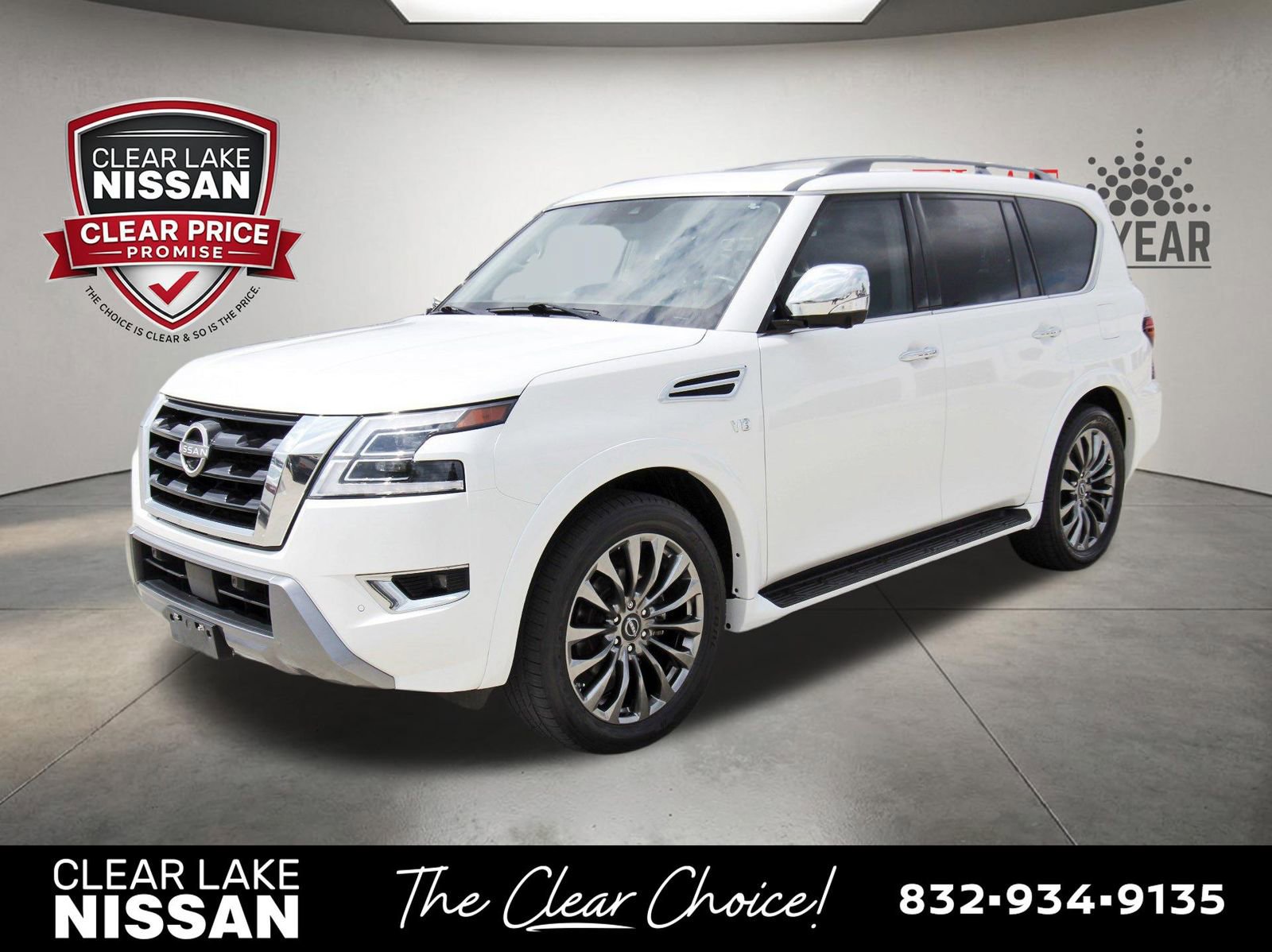 Used 2022 Nissan Armada Platinum w/ Captain's Chairs Package RWD image 3