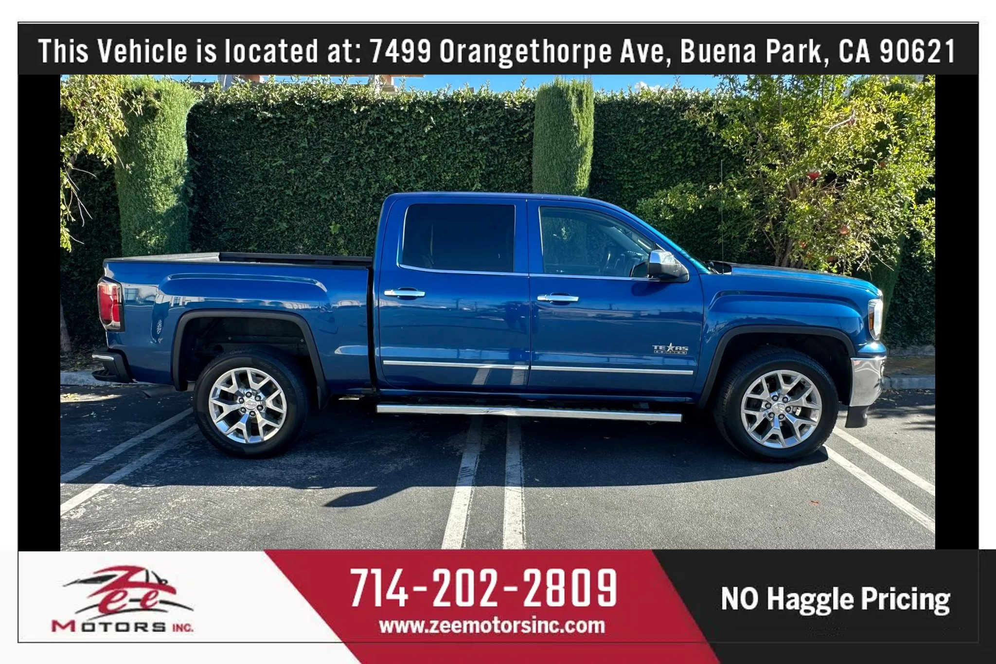 Used 2017 GMC Sierra 1500 SLT w/ Texas SLT Premium Package RWD image 5