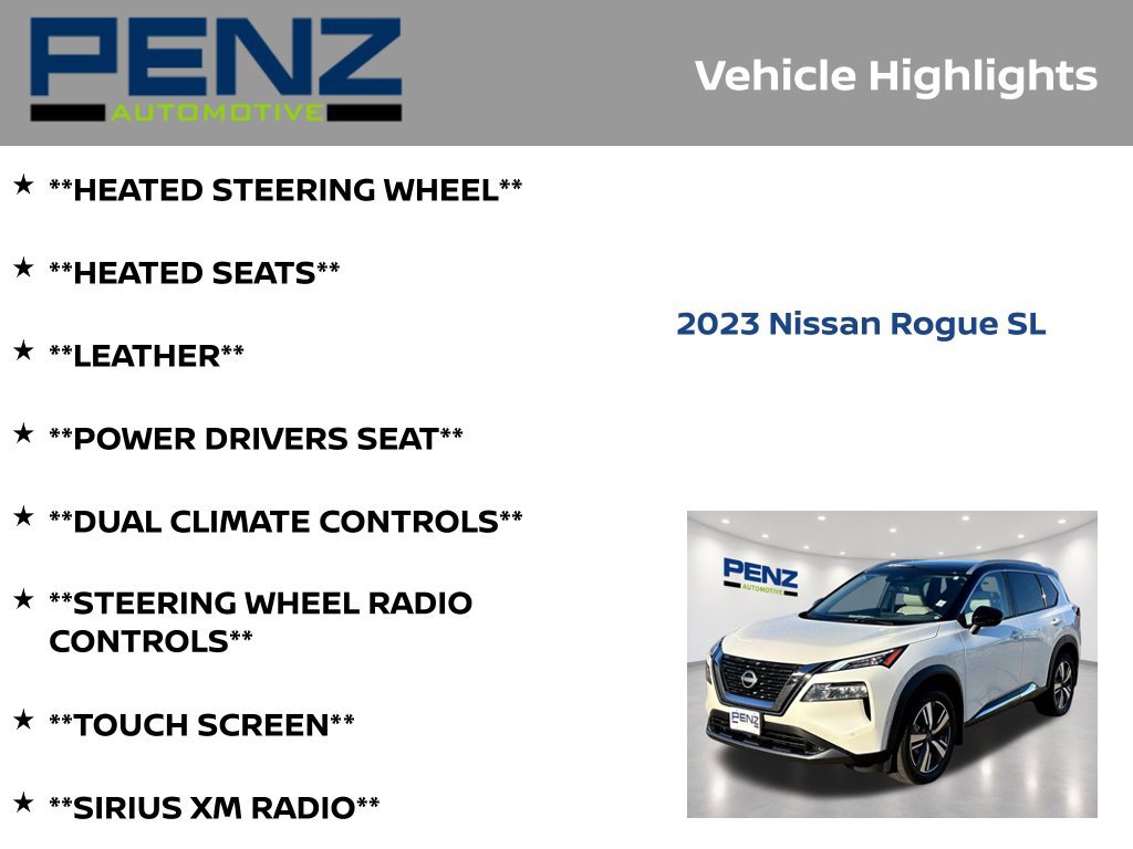 Used 2023 Nissan Rogue SL w/ SL Premium Package AWD/4WD image 7