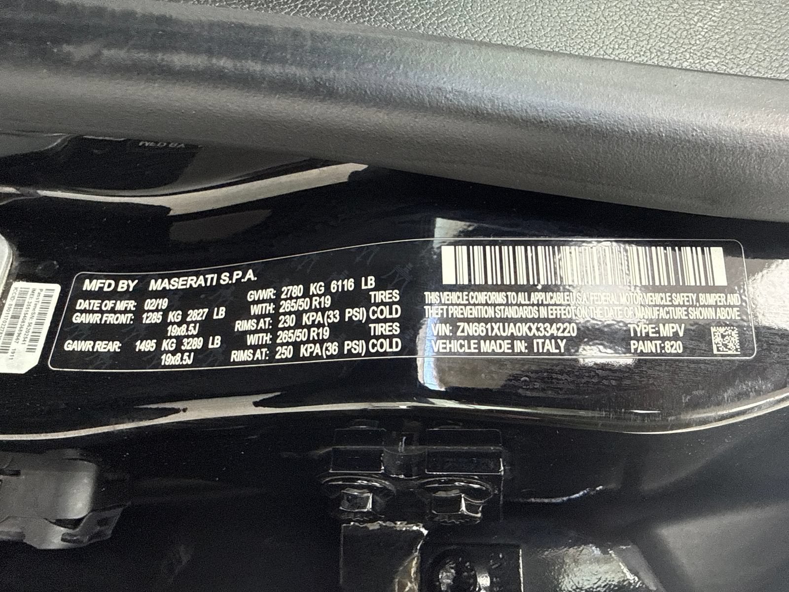 Used 2019 Maserati Levante AWD/4WD image 55