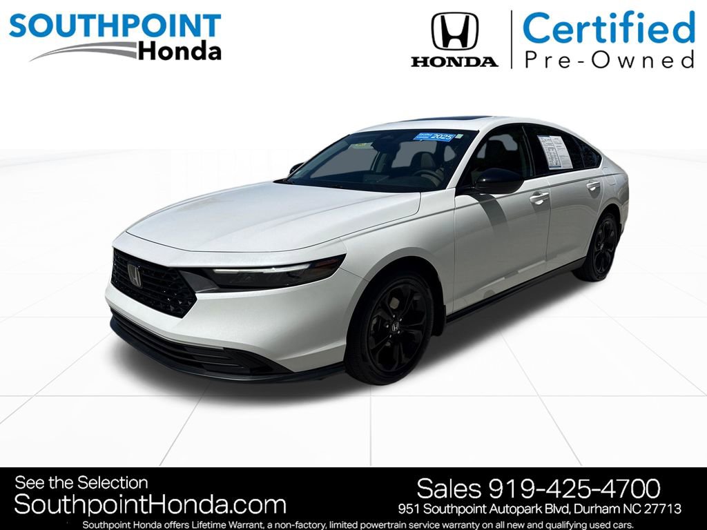 Certified 2025 Honda Accord SE video 3