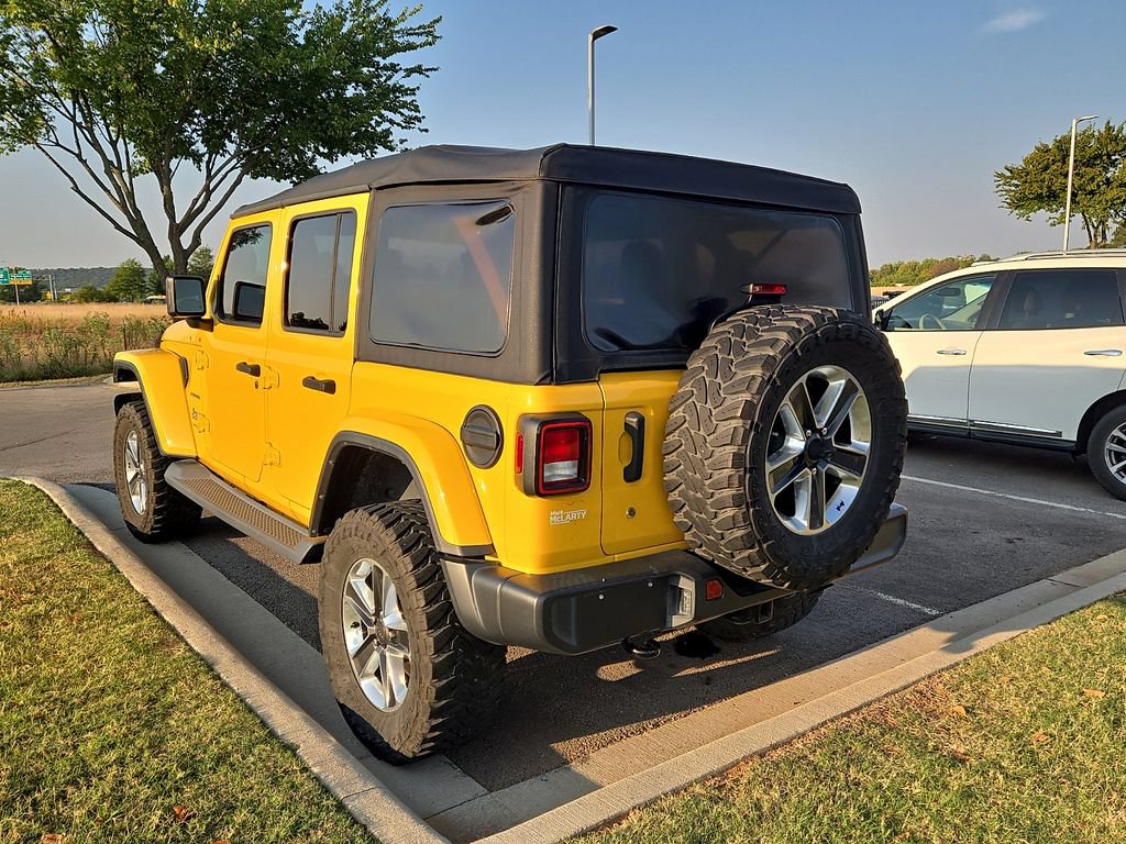 Used 2020 Jeep Wrangler Unlimited Sahara AWD/4WD image 2