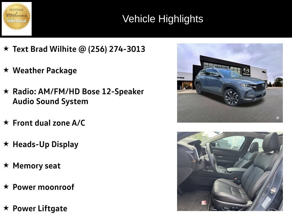 Certified 2026 MAZDA CX-50 2.5 Hybrid w/ Weather Package AWD/4WD image 6