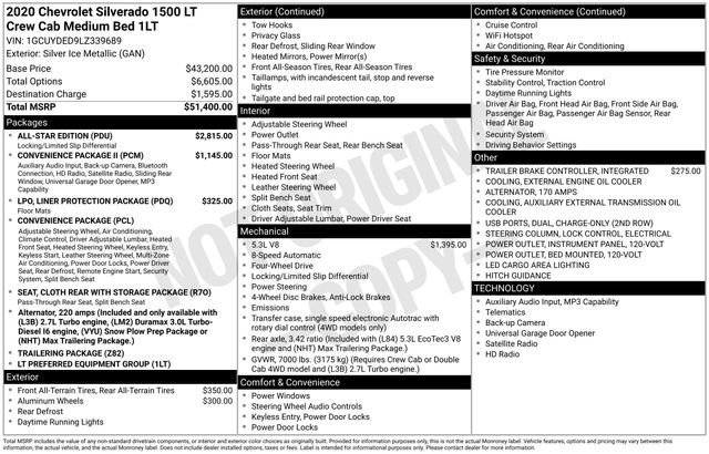 Used 2020 Chevrolet Silverado 1500 LT w/ All-Star Edition image 5