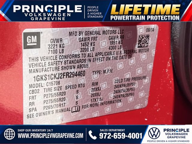 Used 2015 GMC Yukon Denali w/ Touring Package RWD image 27