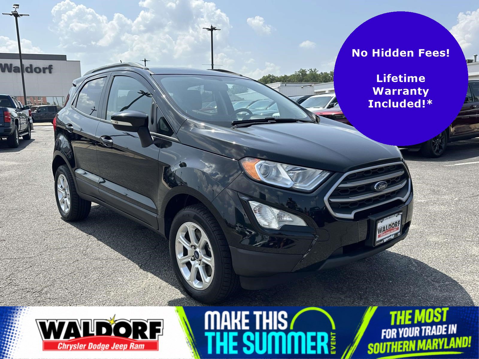Used 2020 Ford EcoSport SE w/ SE Convenience Package AWD/4WD image 1