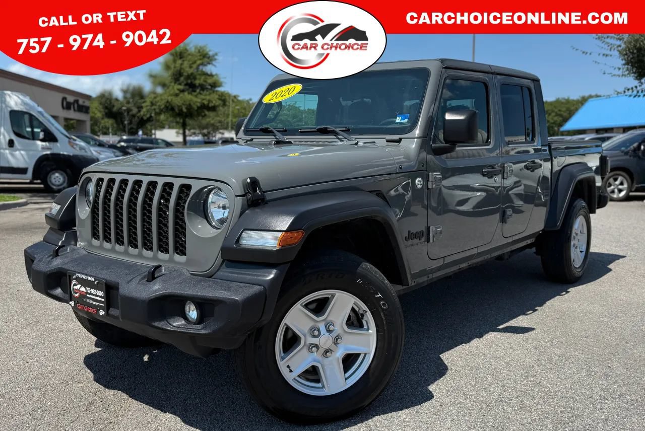 Used 2020 Jeep Gladiator Sport w/ Quick Order Package 24S AWD/4WD image 1