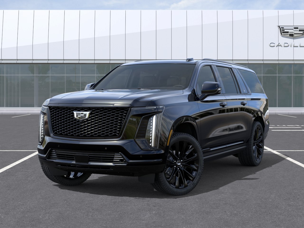 New 2026 Cadillac Escalade ESV Platinum Sport w/ LPO, ONYX Package AWD/4WD image 6