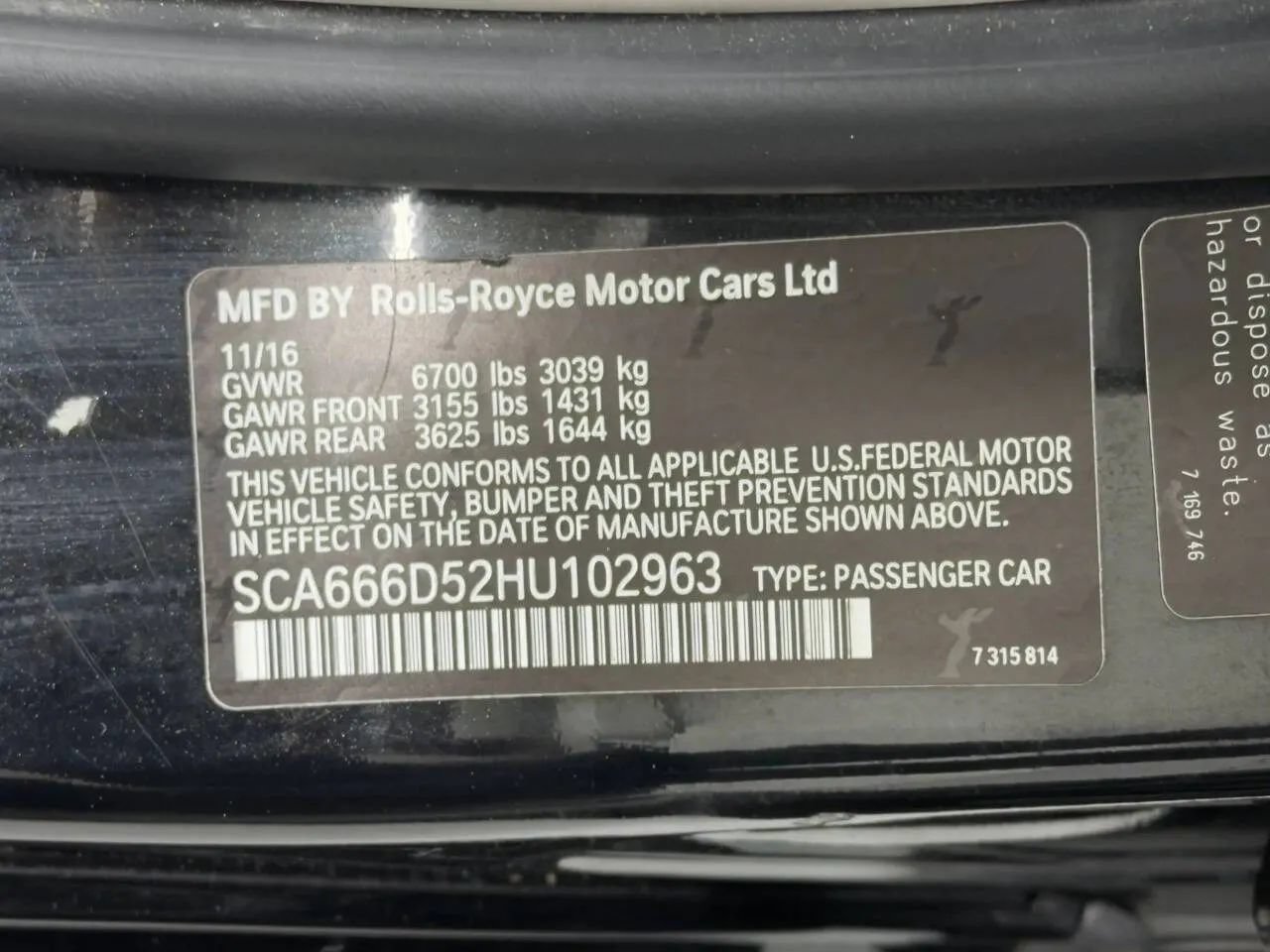 Used 2017 Rolls-Royce Dawn RWD image 50