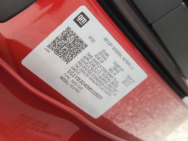 Used 2021 Chevrolet Corvette Stingray Preferred Conv w/ Z51 Performance Package RWD image 31