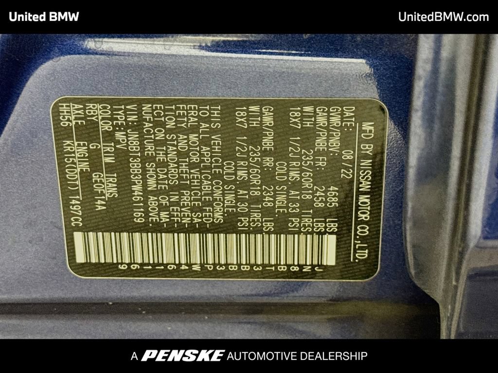 Used 2023 Nissan Rogue SV AWD/4WD image 13