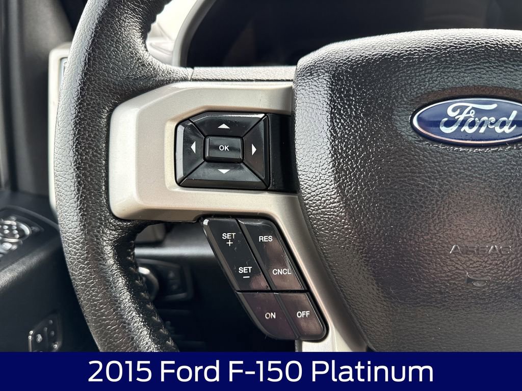 Used 2015 Ford F150 Platinum w/ Trailer Tow Package image 20