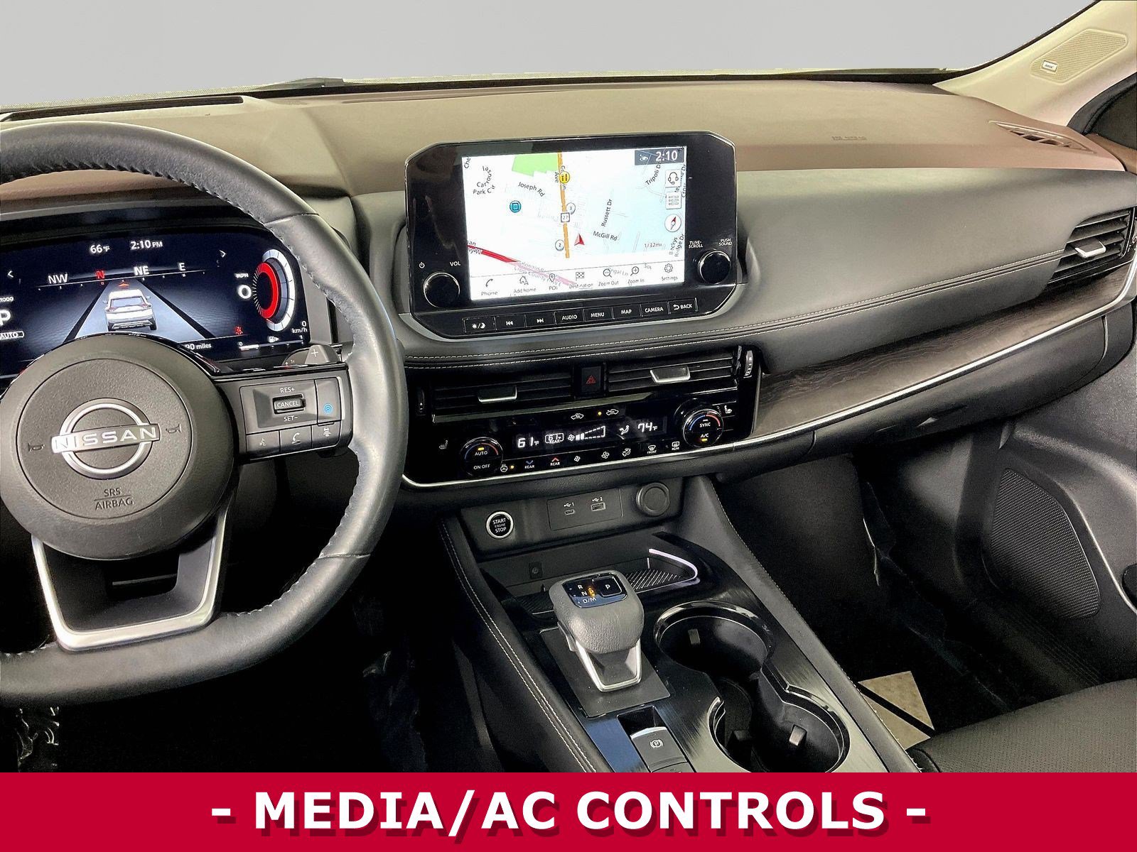 Certified 2022 Nissan Rogue Platinum w/ Head-Up Display Package AWD/4WD image 9