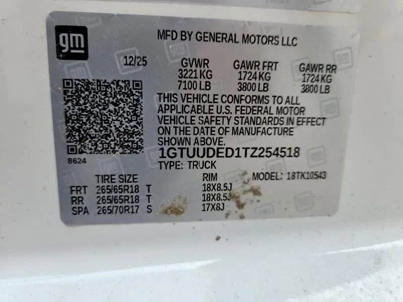 Used 2026 GMC Sierra 1500 SLT AWD/4WD image 11