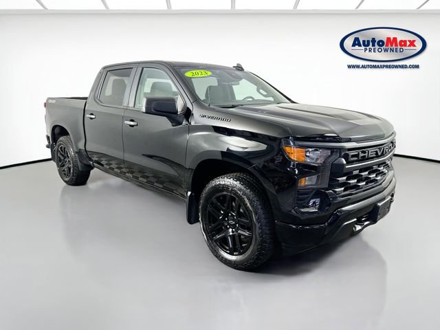 Used 2023 Chevrolet Silverado 1500 Custom w/ LPO, Dark Essentials Package AWD/4WD image 1
