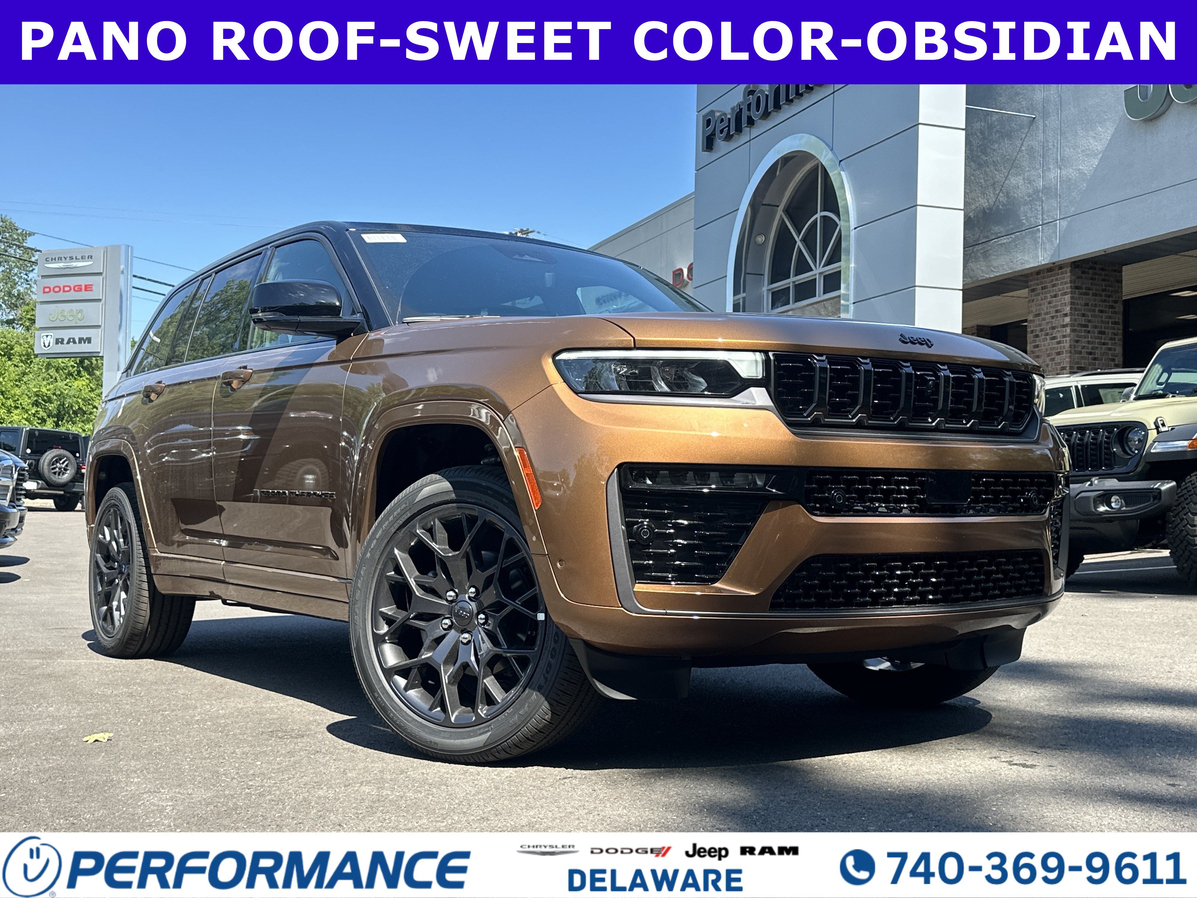 New 2026 Jeep Grand Cherokee Summit w/ Obsidian Package