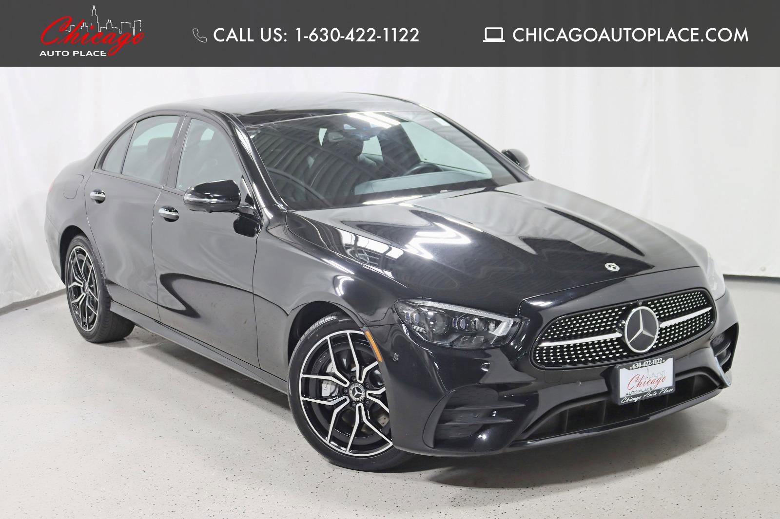Used 2022 Mercedes-Benz E 450 4MATIC Sedan w/ Driver Assistance Package image 1