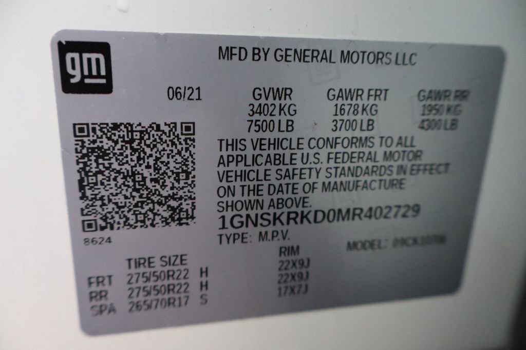 Used 2021 Chevrolet Tahoe RST image 52