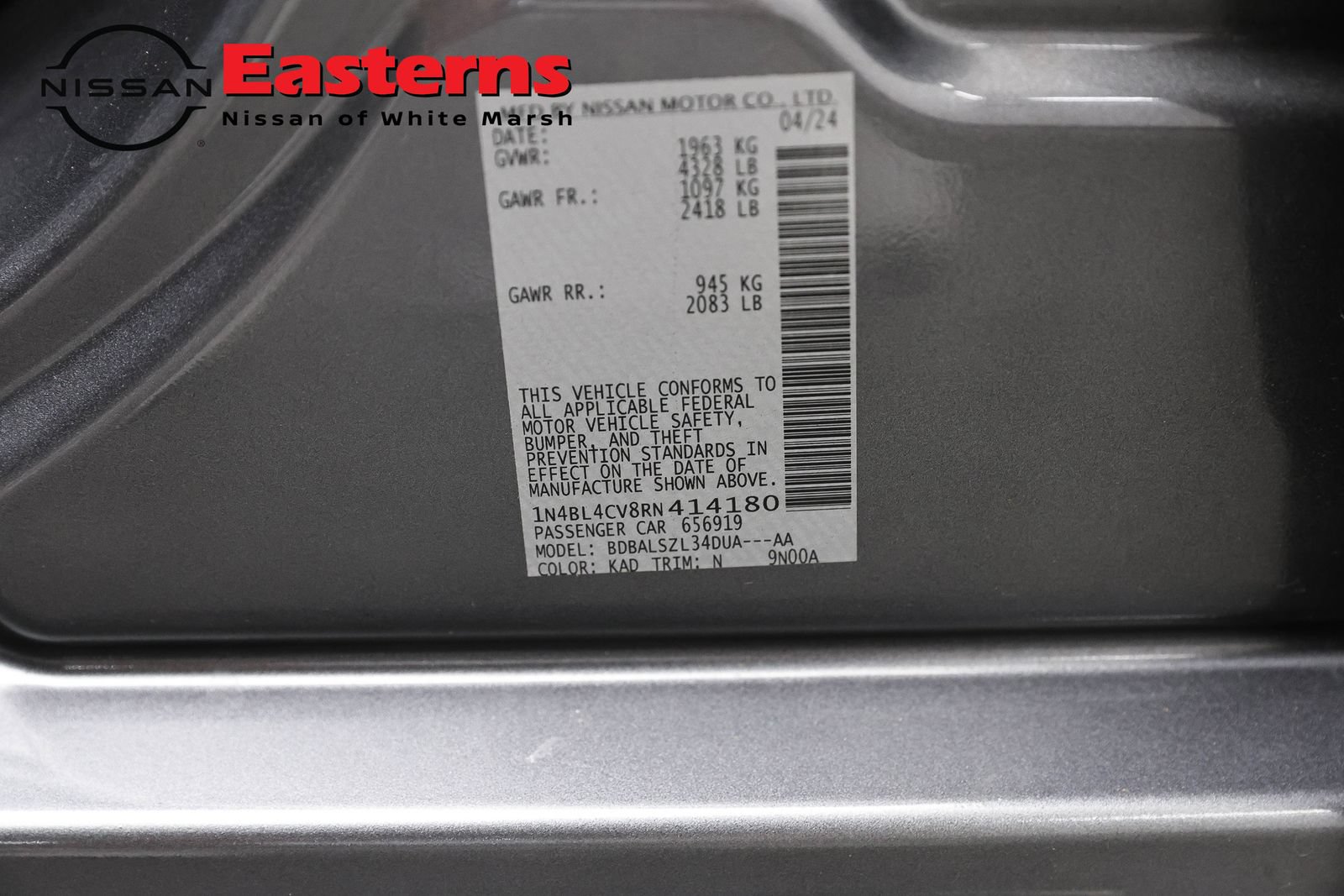 Used 2024 Nissan Altima 2.5 SR FWD image 29