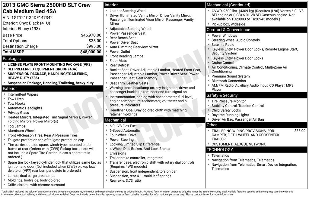 Used 2013 GMC Sierra 2500 SLT image 5